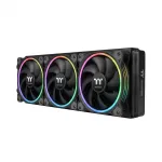 120mm THERMALTAKE TS120 EX RGB korpuseventilaator, 3 tk pakendis, must