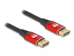 DeLOCK DisplayPort-kaabel 8K 60 Hz 2 m punane metall