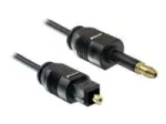 Toslink audio kaabel DeLOCK 82876 2m Mini-TOSLINK Must