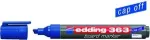 Edding e-363 valgetahvli marker, sinine, 1-5 mm