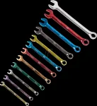 C.K Tools T4346M12ST kombineeritud mutriv&otilde;tmete komplekt, v&auml;rvikoodiga