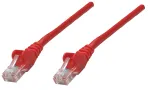 Intellinet Network patch-kaabel, Cat6, 10m, punane, vask, U/UTP, PVC, RJ45, kullatud kontaktid, takerdumisvastane, kaitsemuhviga, eluaegne garantii