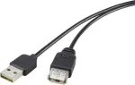 USB-pikenduskaabel Renkforce Duplex 2.0 Reversible USB M to W 5V, mudel 1365371