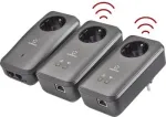 Powerline adapteri komplekt Renkforce PL600D 500 MBit/s juhtmega v&otilde;rgu jaoks l&auml;bi elektrivoolu