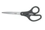 Leitz Titanium Scissors 205 mm, T&auml;iskasvanu, Sirge l&otilde;ige, &Uuml;ksik, Hall, Roostevaba teras, Roostevaba teras, Kontorik&auml;&auml;rid