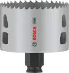 Bosch PRO Multi Material PC Plus, 44/73 mm, &uuml;ksik, puur, kipsplaat, metall, v&auml;rviline metall, plast, pehme puit, must, hall, koobalt-teras, koobalt-sulamist kiirl&otilde;iketeras (HSS-Co)