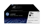 HP 78A 2-pakk mustad originaalsed LaserJet toonerikassetid, 4200 lehek&uuml;lge, must, 2 tk