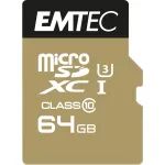 M&auml;lukaart Emtec 64GB MicroSDXC Class 10 ECMSDM64GXC10SP