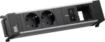 Toiteraamiga pistikupesa Bachmann BM0024207, 2x CEE7/3 pistikupesa, 1x USB-C PD 45W, 1x pistmoodul, 0,2 m kaabel