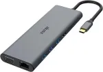 Akasa AK-CBCA28-18BK s&uuml;learvuti dokkimisjaam ja pordireplikaator juhtmega USB 3.2 Gen 1 (3.1 Gen 1) USB-C must - hall (AK-CBCA28-18BK)
