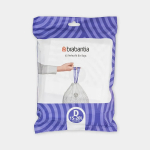 Pr&uuml;gikotid BRABANTIA 138164, 20 L, valge, plast, 40 tk, 545&times;435 mm