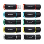 Intenso Business Line 8GB USB 2.0 m&auml;lupulk 10-pakk (segatud v&auml;rvid)