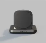 ZENS Nightstand Charger Pro 2 2-in-1 Magnetic Wireless Charger Qi2 15W USB-C for iPhone and Apple Watch