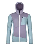 Naiste fliiskapuuts Ortovox Fleece Grid - glacier grey