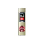 Pentel Ain Stein mehaanilise pliiatsi s&uuml;si 0,2 mm B k&otilde;vadus 20 tk must
