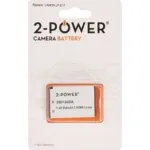 2-POWER DBI1008A Laetav Aku Liitiumioon 950 mAh 7,4 V Canon LP-E8 jaoks