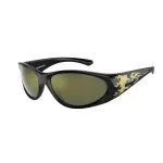 Arnette AN4342-29476R Unisex P&auml;ikeseprillid, Matt Must Raam, Tumehall Peegel H&otilde;bedane L&auml;&auml;ts, 62 mm L&auml;&auml;tse Laius