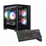 Hyrican Gamemax Infinity Mini BK 7852 AMD Ryzen 5 9600X 16GB DDR5 RAM 1TB SSD NVIDIA GeForce RTX 5060Ti (16GB GDDR7) Windows 11 Home Gaming Desktop PC