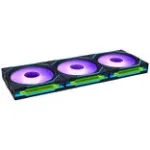 LIAN LI UNI FAN SL Wireless 120mm ARGB 3-pakk Must
