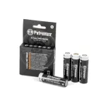 Li-Ion akud 18650, 3450 mAh, 4 komplektis (LED-laterna Petromax LM500 jaoks)