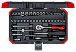 Pesakomplekt Gedore R49003046 1/4-tolline meeterm&otilde;&otilde;dustik