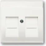 Busch-Jaeger Future Linear keskplaat, 1-kohaline, Studio White