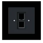 Busch-Jaeger tsentraalplaat tugir&otilde;ngaga modulaarpesa jaoks 2561-02-45M 2CKA001753A9929