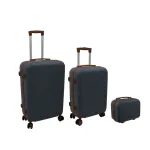 ORDINETT sahtlitega kummut, 3-osaline komplekt, 60L + 43L + 15L, hall