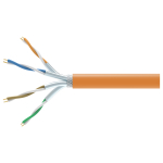 Equip 404553 Cat7 S/FTP paigalduskaabel, 1000 m, halogeenivaba (LSZH), oranž