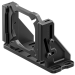 Simucube Wheelbase Mount v2 kinnitus, -24 kuni +20 kraadi kaldenurk, alumiinium, must