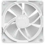 NZXT korpuse ventilaator F120 RGB 120 mm valge, 4-kontaktiline, 1800 p/min, 50,18 CFM, 18 LED-iga