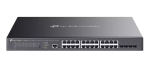 TP-Link Omada SG3428XMPP v&otilde;rgukommutaator hallatav L2+ Gigabit Ethernet (10/100/1000) Toide &uuml;le Etherneti (PoE) 1U Must