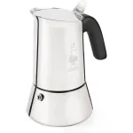 Moka pot Bialetti Venus 0,2 L roostevaba teras, induktsioonikindel, 4 tassi