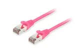 V&otilde;rgukaabel Equip Cat.6A S/FTP RJ-45 paigakaabel 15m Roosa