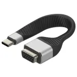Techly ICOC-USBC-VGA videokaabli adapter 0,12 m USB USB-C VGA (D-Sub)