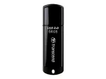 USB-m&auml;lupulk Transcend JetFlash 350 64GB, USB 2.0, must