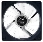 Zalman ZM-F3 FDB(SF) arvuti jahutuss&uuml;steem Arvutikorpuse ventilaator 12 cm Must, L&auml;bipaistev