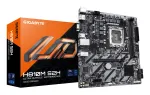 GIGABYTE H810M S2H emaplaat - Intel Core Ultra (seeria 2) protsessoritele, 4+1+2 faasi VRM, kuni 6400 MHz DDR5, 1xPCIe 4.0 M.2, 1GbE LAN, USB 3.2 Gen 1
