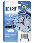 Epson Alarm kell Multipack 3-v&auml;rvi 27 DURABrite Ultra tint, standardne saagis, ts&uuml;aan, magenta, kollane, pigmendip&otilde;hine tint, 3,6 ml, 1 tk, multipakk