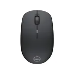 DELL Must Wireless hiir-WM126, ambidekstriline, optiline, RF juhtmevaba, 1000 DPI, must