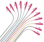 Helos 288347 OM4 valguskaabli pigtail, 12 x LC, Easy Strip, 2 m
