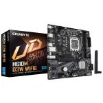 GIGABYTE H610M D3W WIFI6 emaplaat &ndash; toetab 14. p&otilde;lvkonna Inteli Core protsessoreid, 5+1+1 faasi VRM, kuni 5600 MHz DDR4, 1xPCIe 3.0 M.2, Wi-Fi 6, 1GbE LAN, USB 3.2 Gen 1