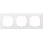 Seinaplaat / l&uuml;litikate merten MEG4030-3619 &mdash; valge, termoplast, kruvivaba