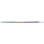 Arvutikorpuse valgustuskomplekt INTER-TECH RS-042 RGB &mdash; RGB LED-riba 1000 mm, 10 mm lai, must
