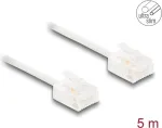 V&otilde;rgukaabel DeLOCK RJ45 Cat.6 UTP &uuml;li&otilde;huke 5 m valge