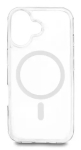 Delock 81618 kaitse&uuml;mbris iPhone 17 jaoks, MagSafe'iga &uuml;hilduv, TPU/PC, l&auml;bipaistev-valge