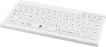 Juhtmega meditsiiniline klaviatuur GETT TKG-088-GCQ-IP68-Valge-USB 2.0, IP68-tihendatud disain, valge