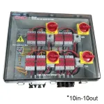 PV &uuml;henduskarp CNC NV822553 DC 10-sisendiga 10-v&auml;ljundiga IP66