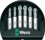 Wera Phillips-PZ otsakud Mini-Check PZ 50 mm 6-osaline. (05056471001)