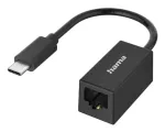 Hama Classic Line 00300023 v&otilde;rguadapter, USB-C pistik &ndash; LAN/Ethernet pesa, Gigabit Ethernet